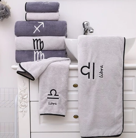 12星座個性浴巾